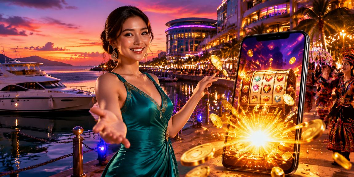 Permainan slot dan kasino bergaya Melayu di Kota Kinabalu