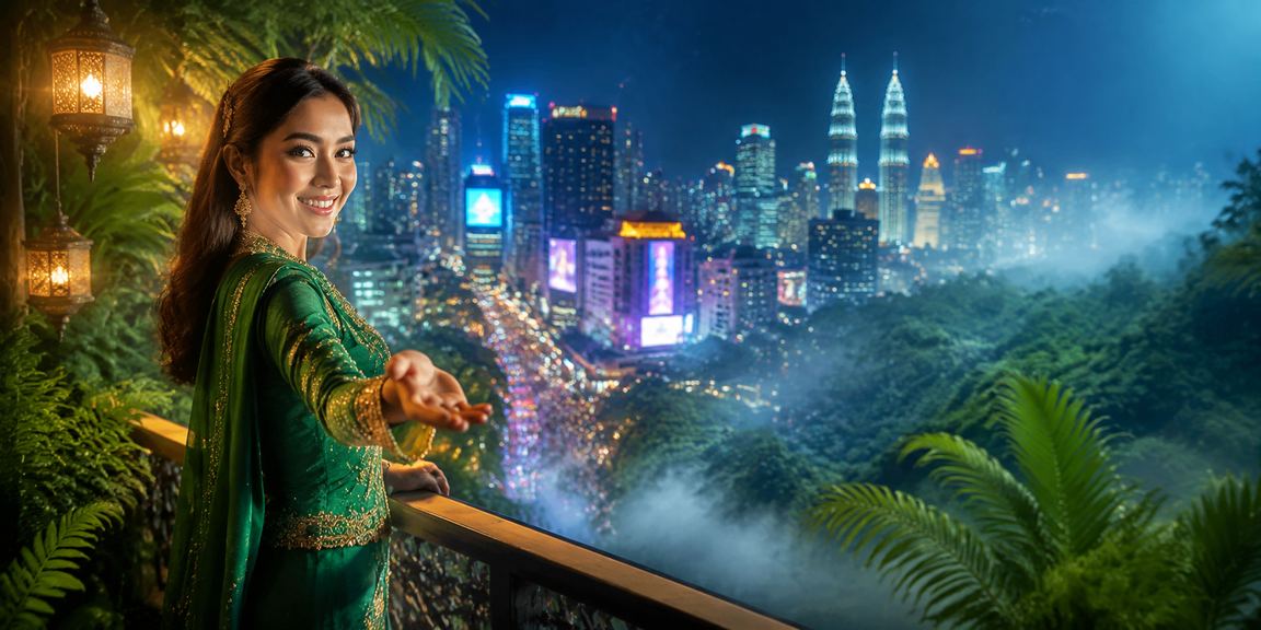 Pemain Malaysia menikmati pertaruhan dalam talian semasa perayaan Hari Raya di Kuala Lumpur