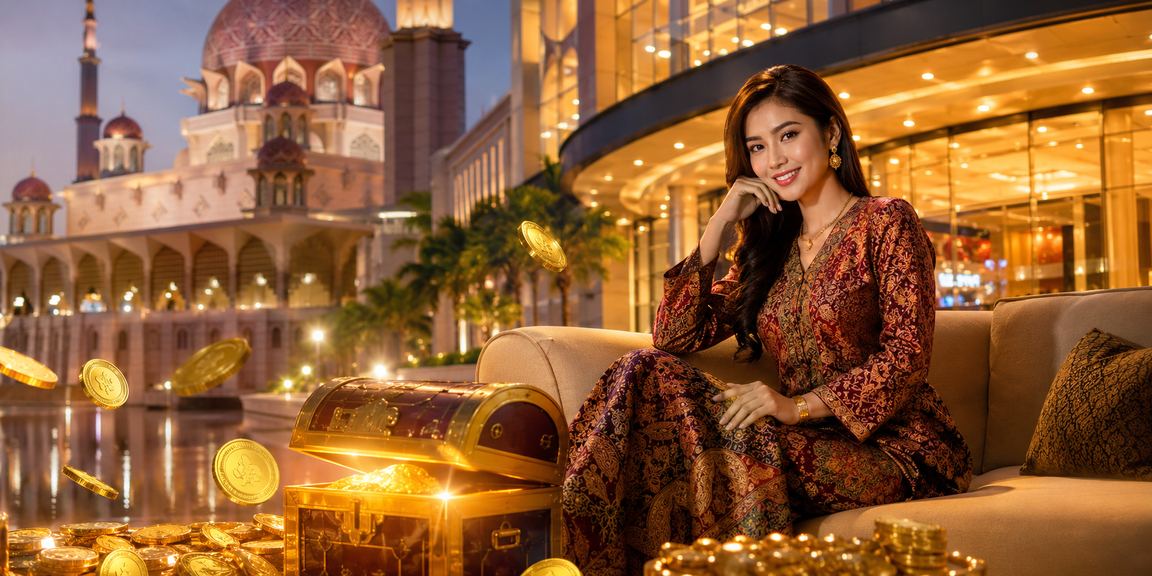 Suasana kasino bertemakan budaya tempatan di Putrajaya Malaysia